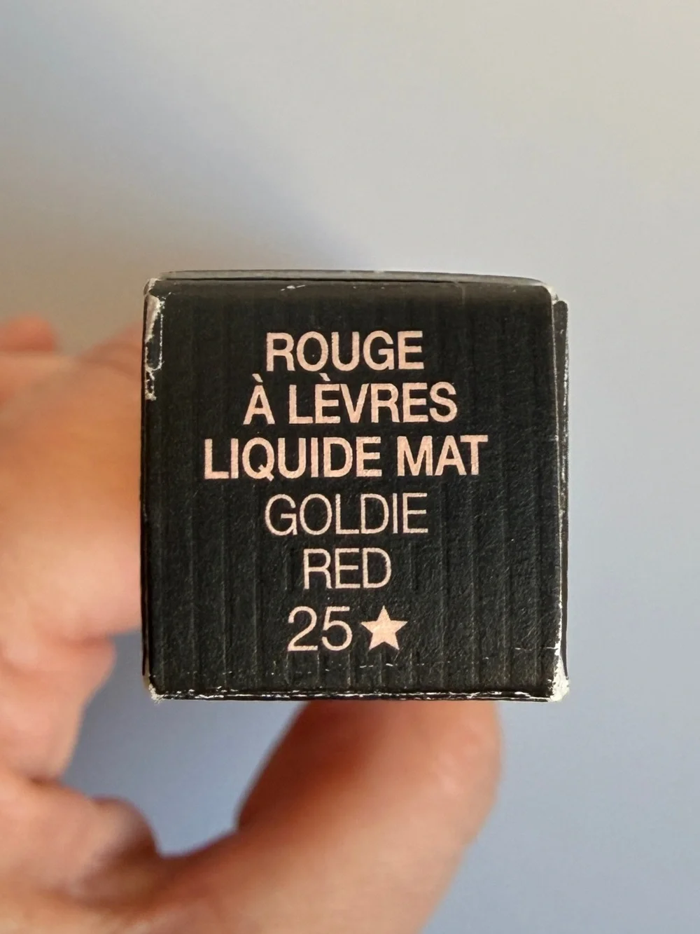 NEW Gucci Rouge à Lèvres Liquide Mat Lipstick 25 Goldie Red Transfer Proof